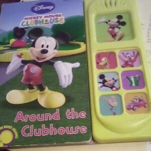 Mickey Mouse Play A Sound Interactive Learning Book.